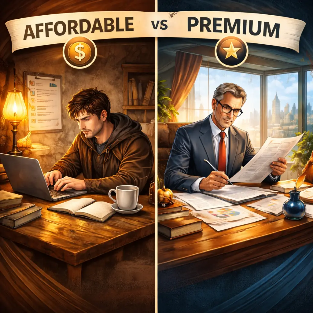 affordable or premium ghostwriting