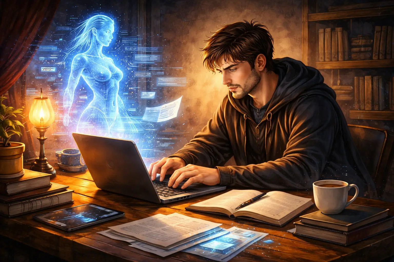 How Ghostwriters Use AI to Write Faster