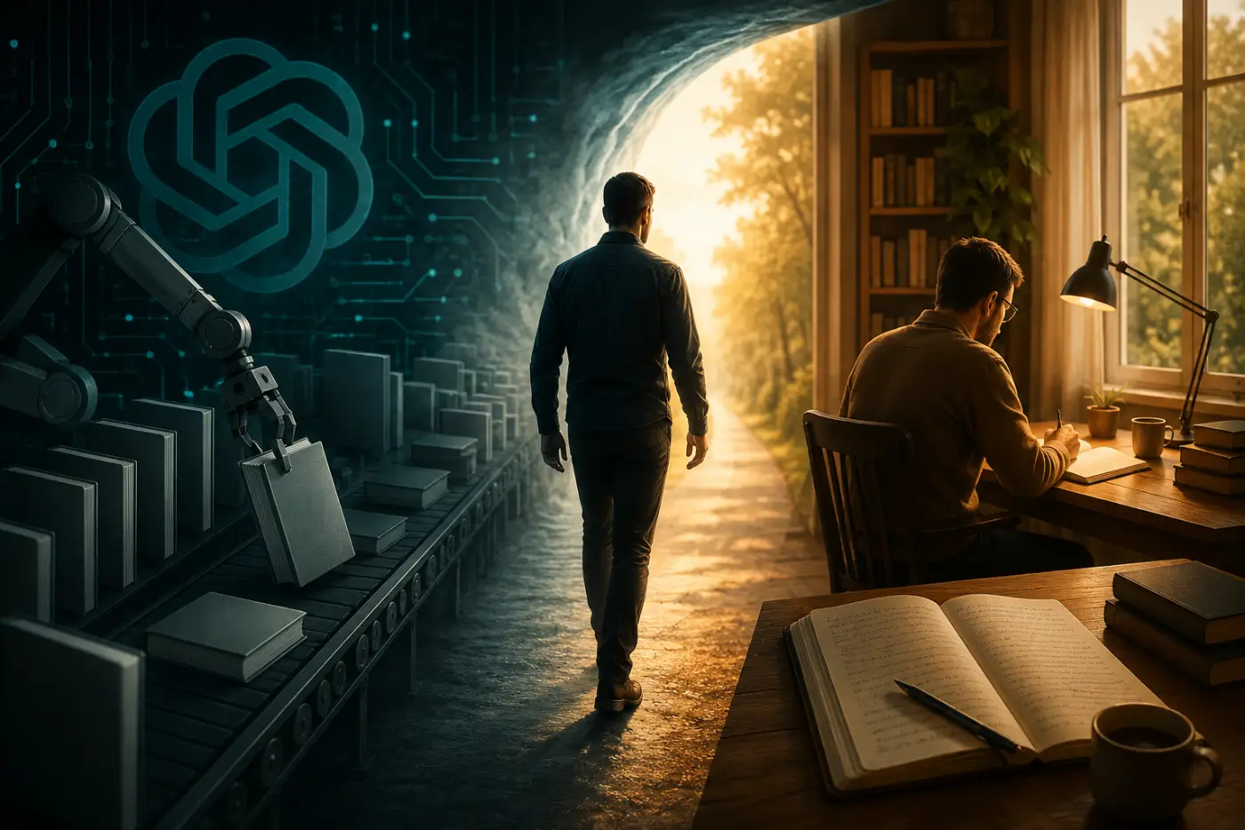 Why ChatGPT-Written Books Are Sending People Back to Human Ghostwriters